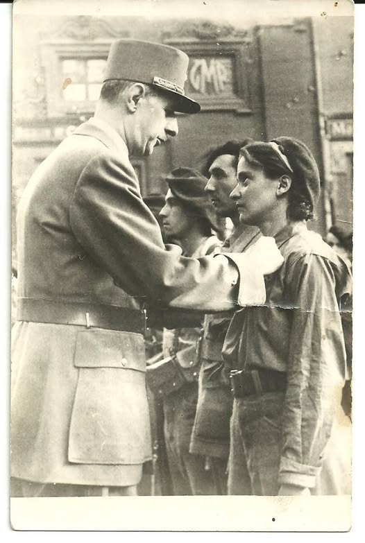 Paulette Jacquier née le 18 juillet 1918 à La Frette, la Jeanne d’Arc de la 1ère DFL